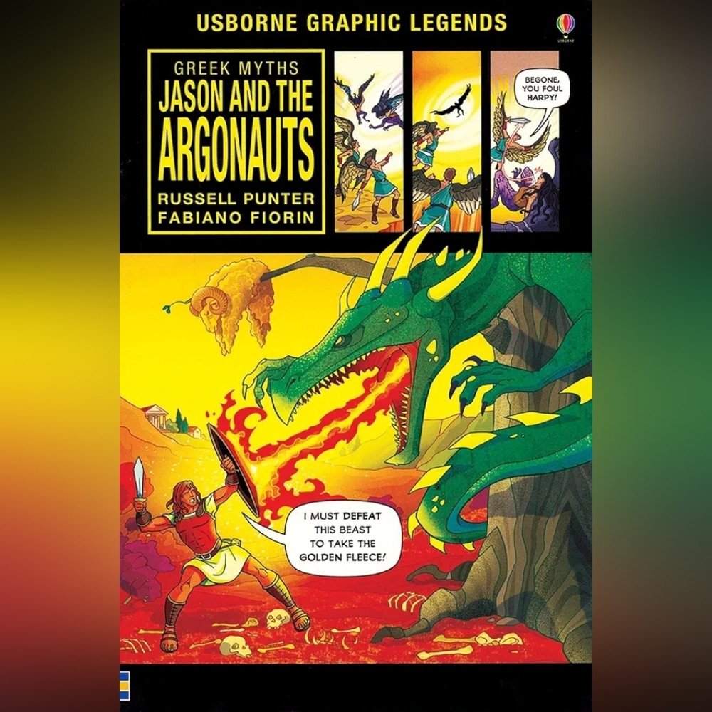 Jason and the Argonauts (Graphic Legends Greek Myths) Usborne Russell Punter